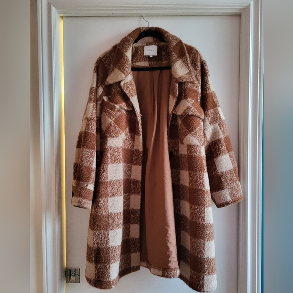 Greylin Cozy Overseized Shacket - Picture 4 of 6